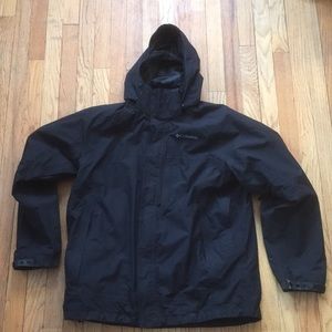 Men’s large Columbia lightweight raincoat jacket